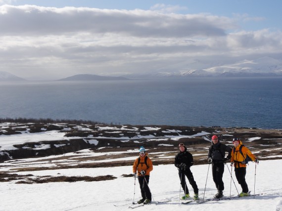 Ski touring in the Lyngen alps with Ascent Descent