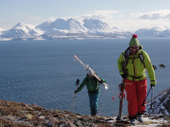 AscentDescent in the lyngen alps