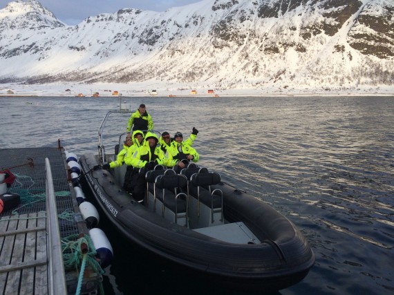 First tour of the season with the boat.