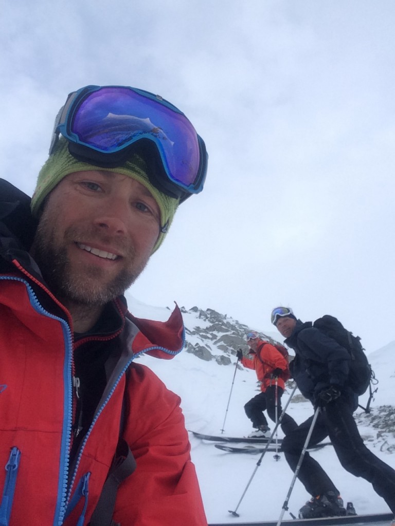 We skied one of the couloirs close to the lodge the other day as a afternoon additional. Great day out with two spectacular runs! Selfie: Jimmy Halvardsson