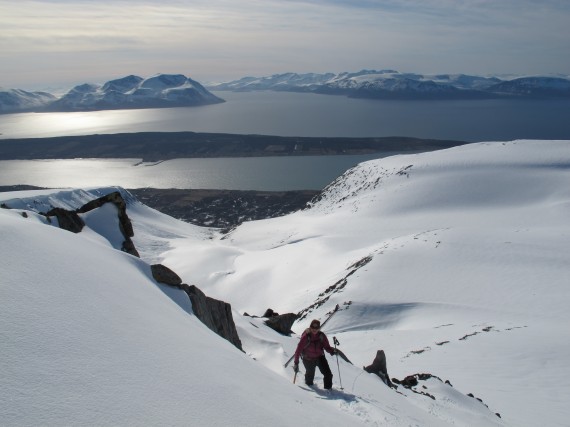 Bjorndalstinden in Lyngen