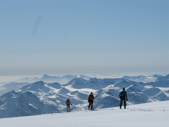 Jiehkkevarri in The Lyngen Alps