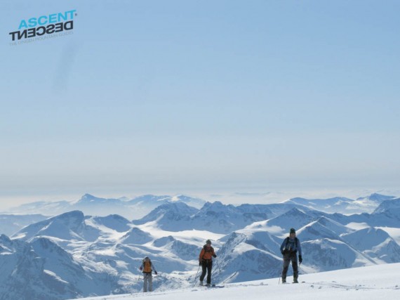 On our final push to the summit in the end of May. Photo: Jimmy Halvardsson