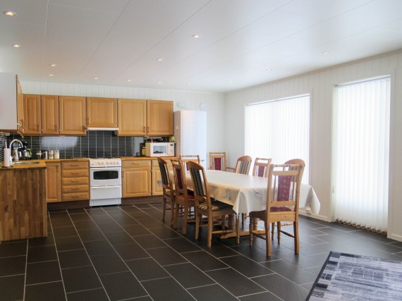 The lodge was built in 2013 and gives lot´s of space for up to 8 people. 