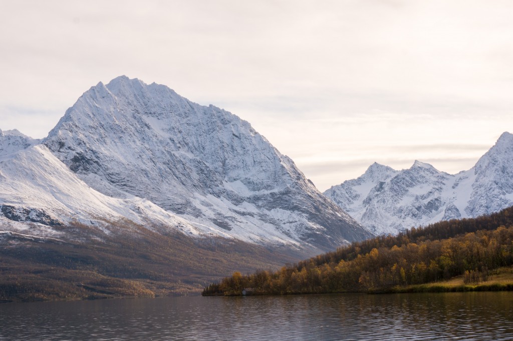 Stortinden is one of the fantastic summits you pass on the road to AscentDescent Ski Lodge in Lyngen. Photo: Jimmy Halvardsson