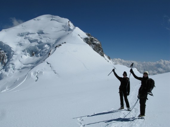 Mont Blanc with Ascent Descent