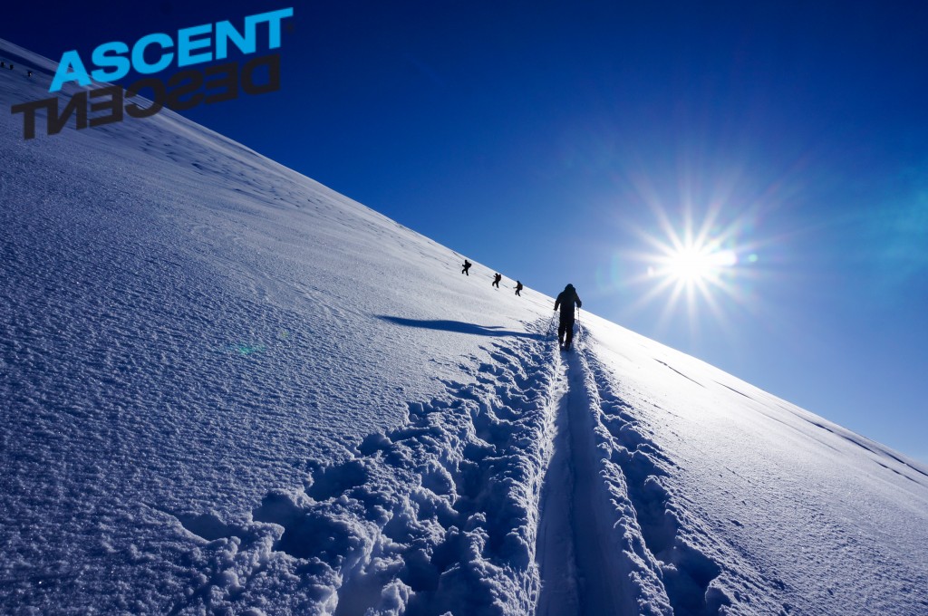 Storgalten is a great calssic in the Lyngen alps and we are happy to such a great mountain just outside the doorstep. Photo: Jimmy Halvardsson