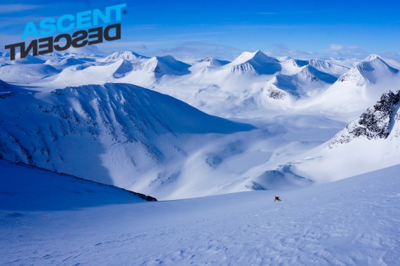 This winters little sideshow when going to Swedish Lapland Heli guiding a few weeks ago. Always great with a change in work know and then... Photo: Jimmy Halvardsson