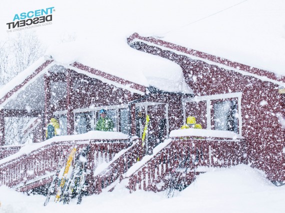 From our base in Nord-Lenangen we have the best logistics available for skiing in the lyngen alps. Photo: Jimmy Halvardsson