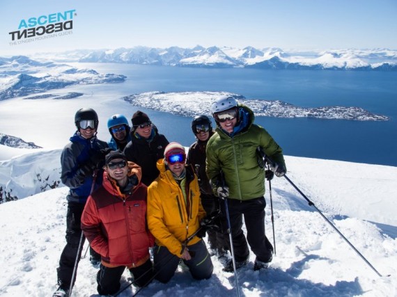 Time to book your Lyngen ski touring week or tour for 2014! Photo: Jimmy Halvardsson